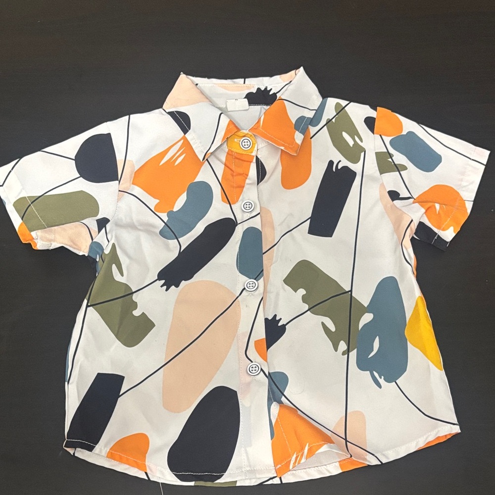 Colorful Abstract Kids Shirt